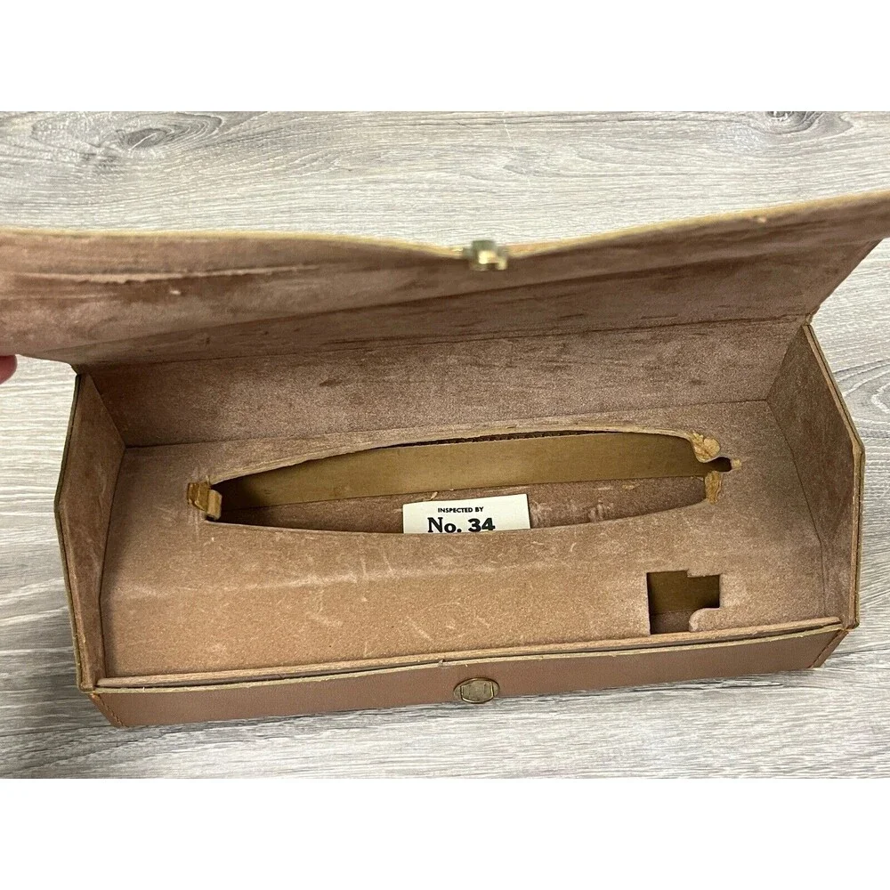 Electric Knife Slice Carve Stainless Steel‎ + Case Universal Vintage Made in USA